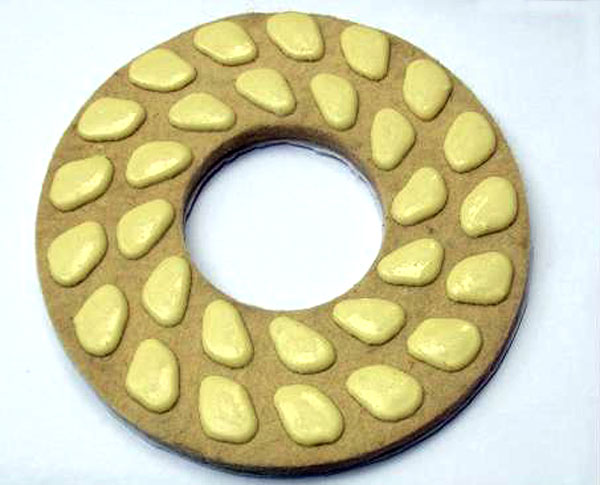 7 inch felt grinding